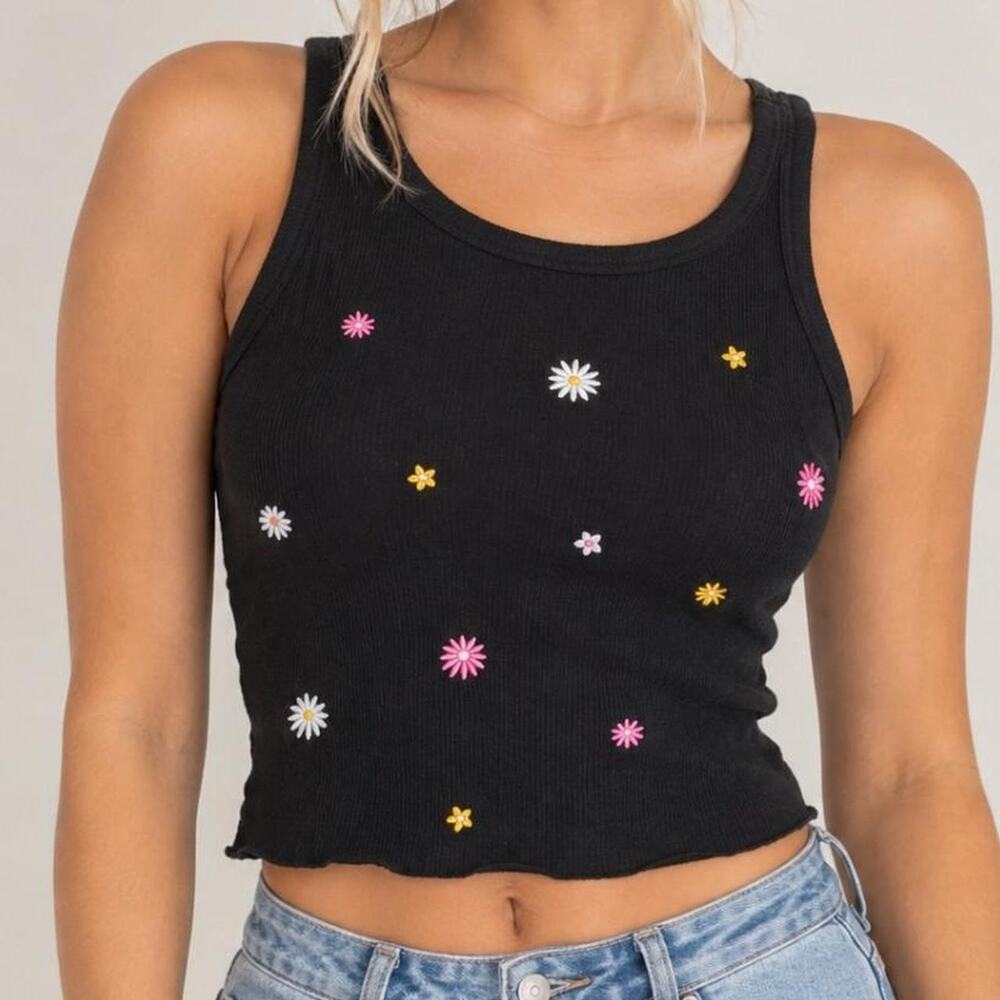 Victorias secret pink black tank